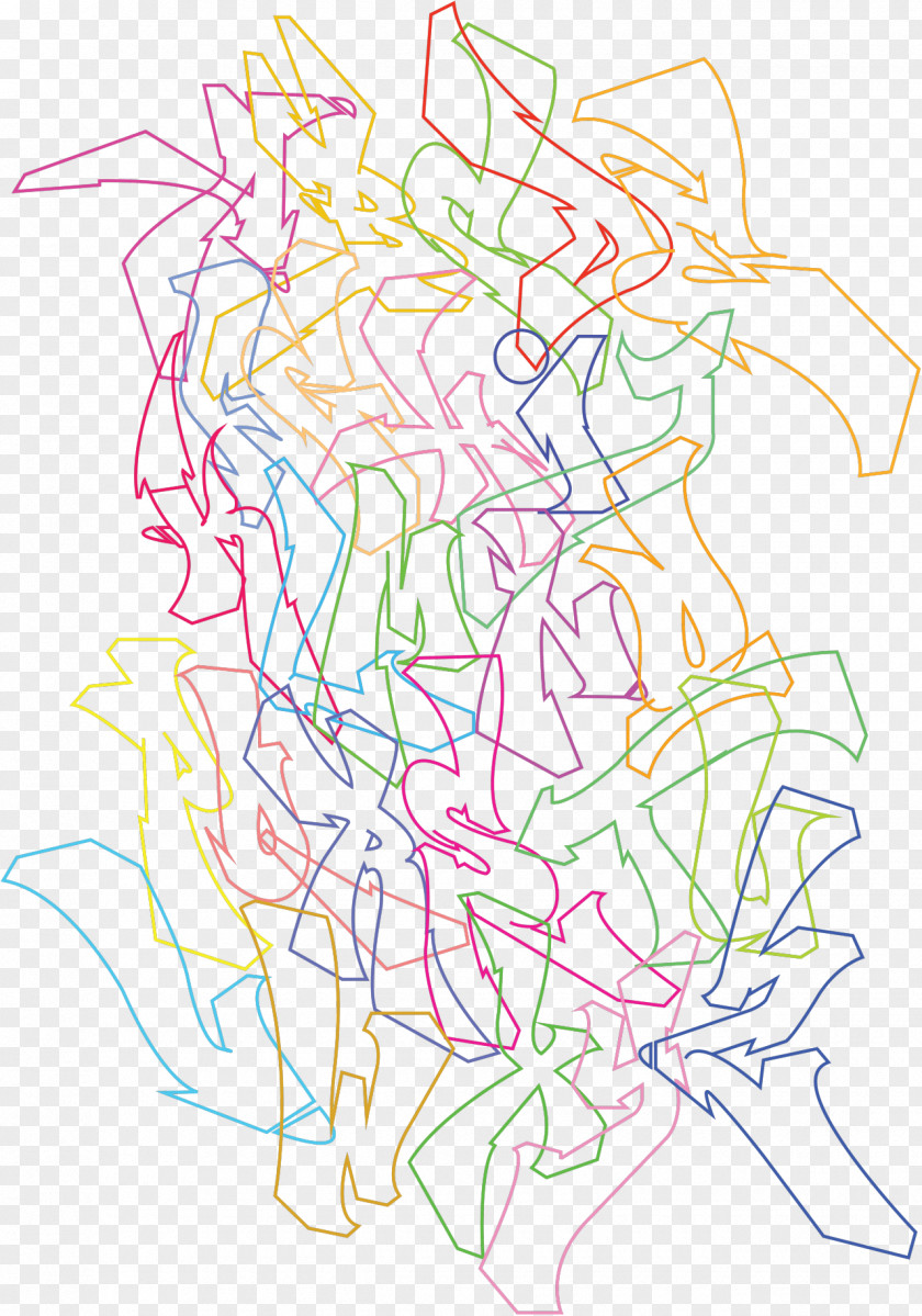 Graffiti Wildstyle Drawing Alphabet Letter PNG