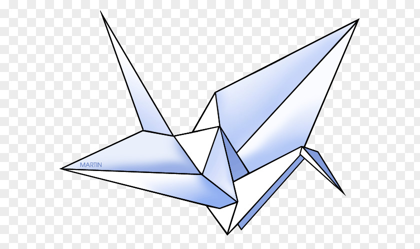 Origami Paper Clip Art PNG