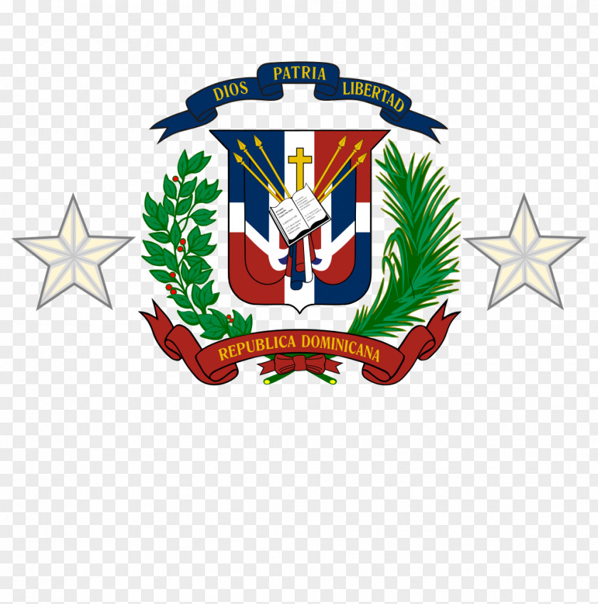 T-shirt Flag Of The Dominican Republic Coat Arms PNG