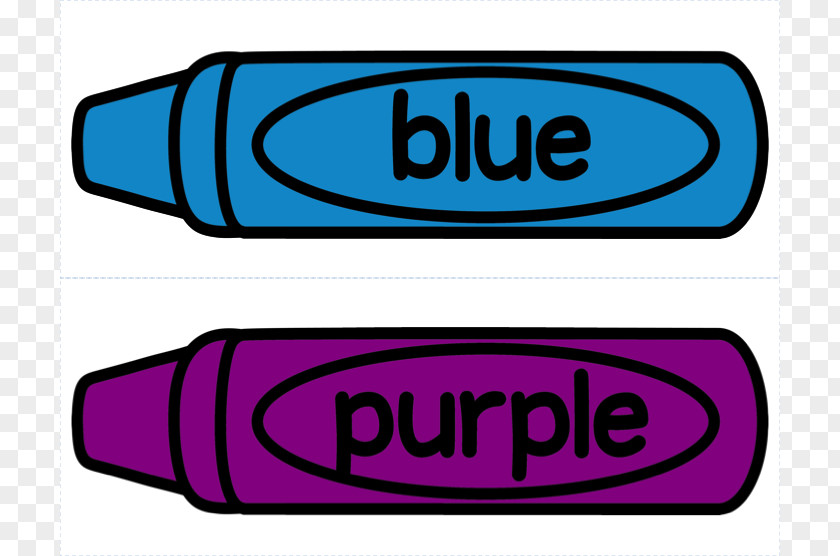 Crayon Blue Cliparts Color Clip Art PNG