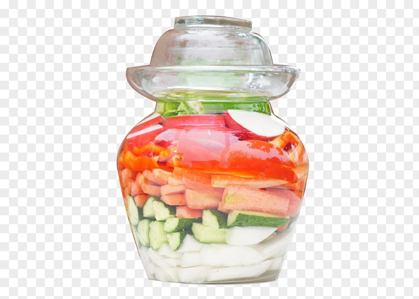 Glass Pickle Jar Pickled Cucumber Pickling Kimchi Chinese Cabbage PNG
