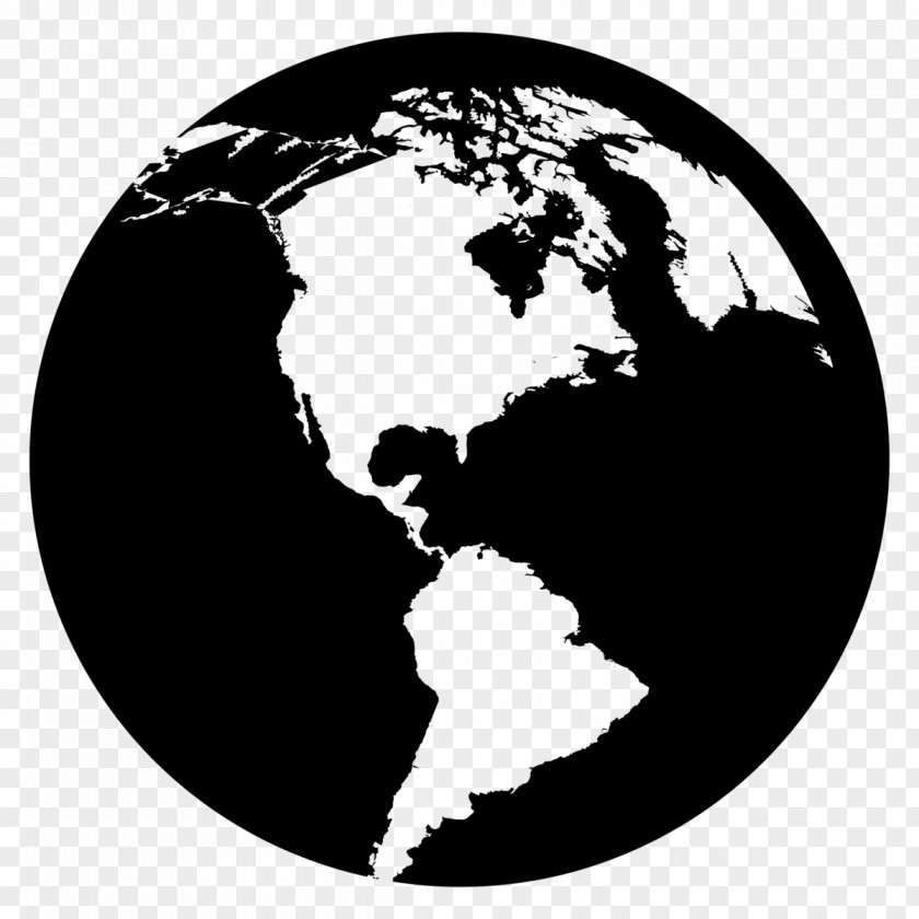 Globe World Map Mapa Polityczna PNG