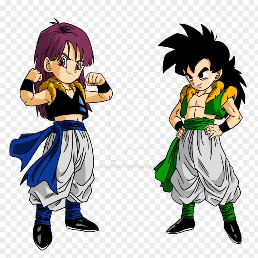 Goku Raditz Trunks Goten Launch PNG