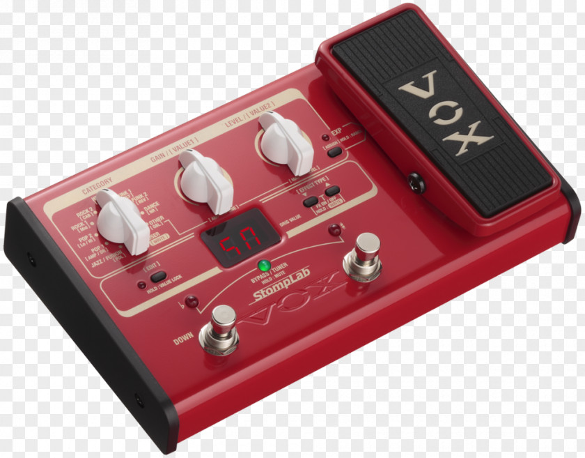 Guitar Amplifier Effects Processors & Pedals VOX StompLab IIG IIB PNG