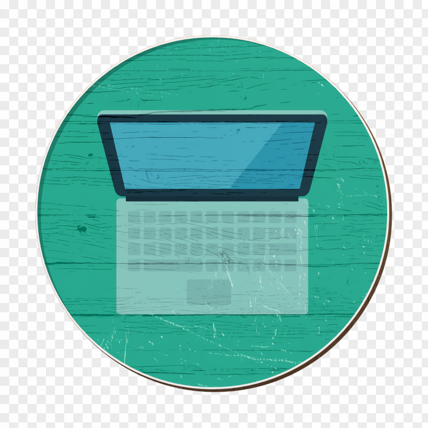 Laptop Icon Modern Education PNG