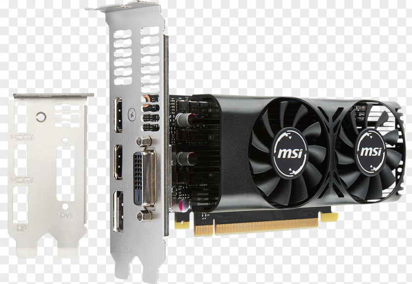 Low Profile Graphics Cards & Video Adapters AMD Radeon 500 Series GeForce 400 PNG