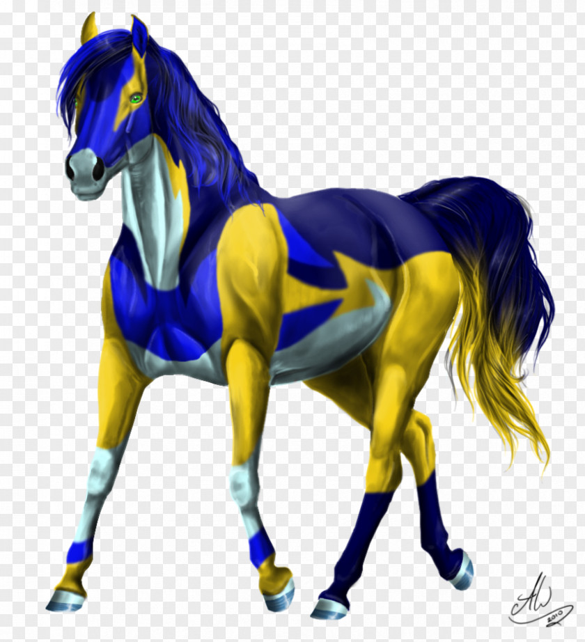 Mustang Mane Stallion Pony Halter PNG