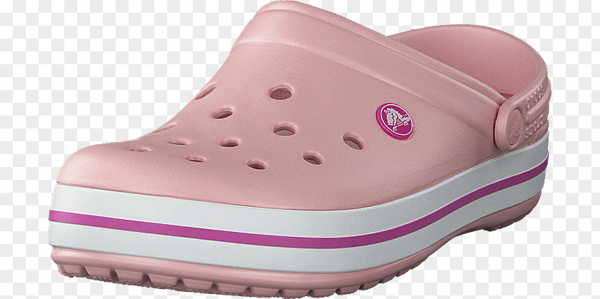 Pink Pearls Clog Shoe PNG