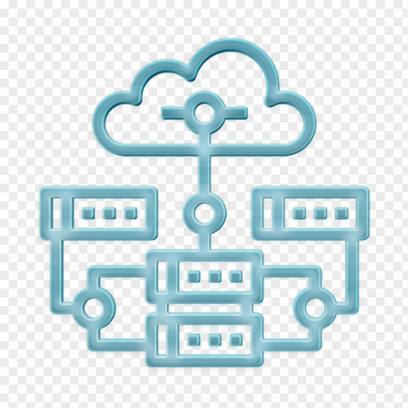 Server Icon Cloud Technology PNG