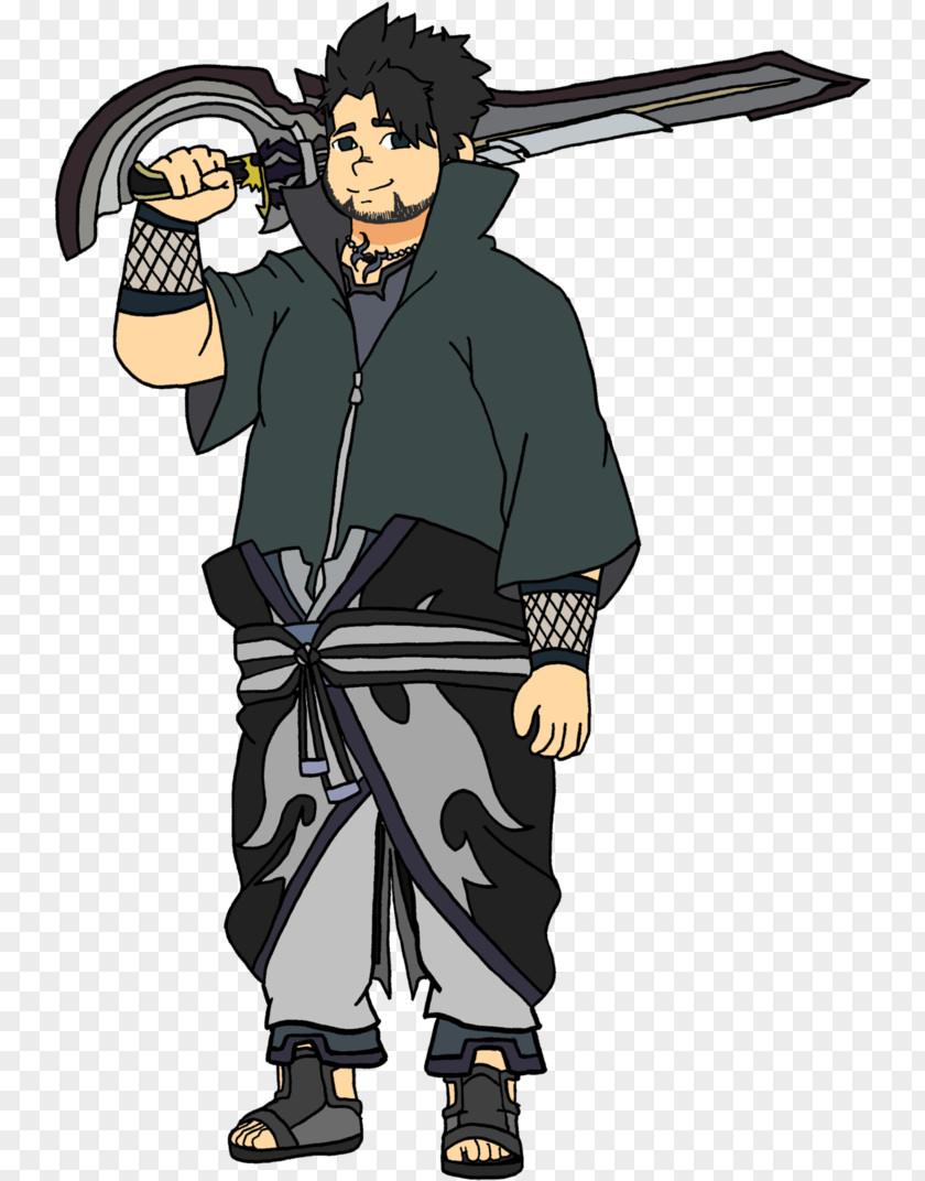 Shogun Costume Headgear Cartoon Character PNG