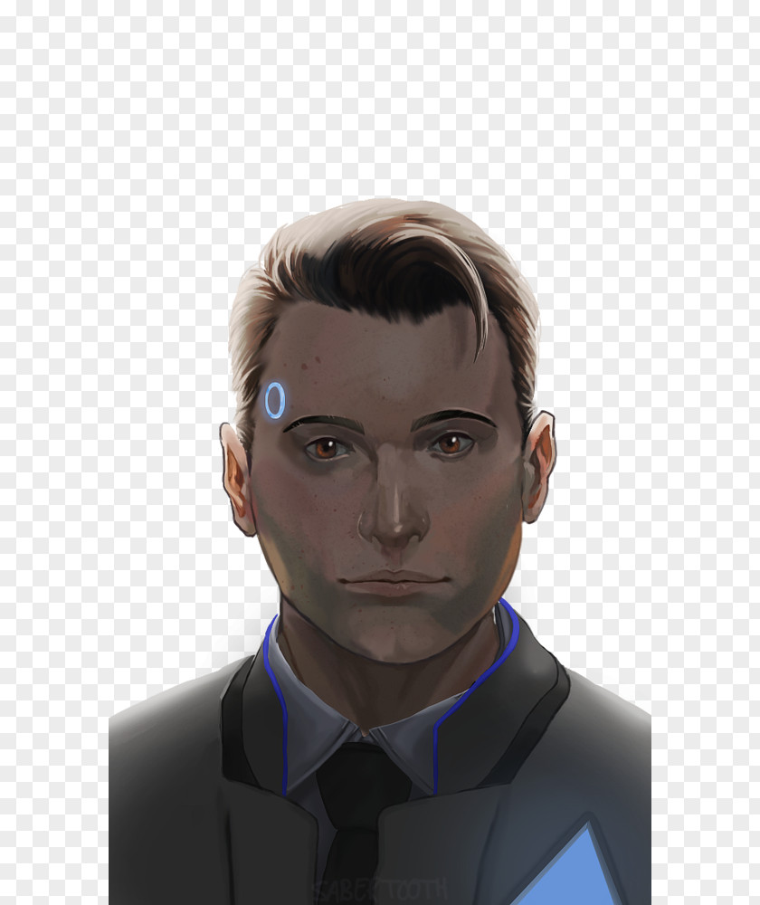 Detroit Become Human Detroit: Drawing Digital Art Forehead PNG