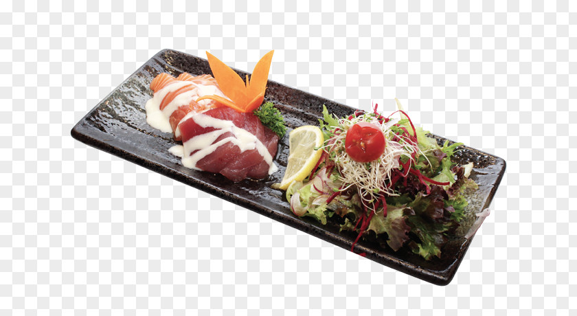 Sushi Sashimi Platter Meat Garnish PNG