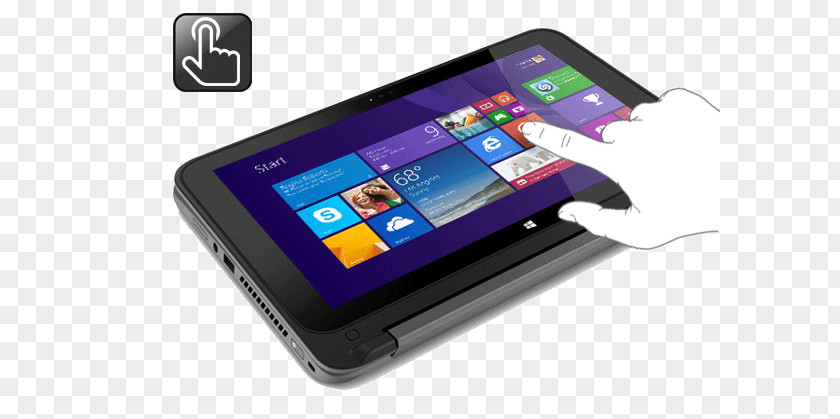 Tablet Smart Screen Laptop Hewlett-Packard Smartphone HP Pavilion 2-in-1 PC PNG