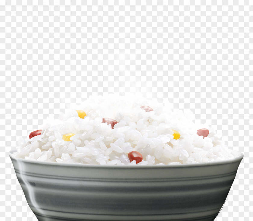 A Bowl Of Rice Cooked Congee Cooker Food PNG