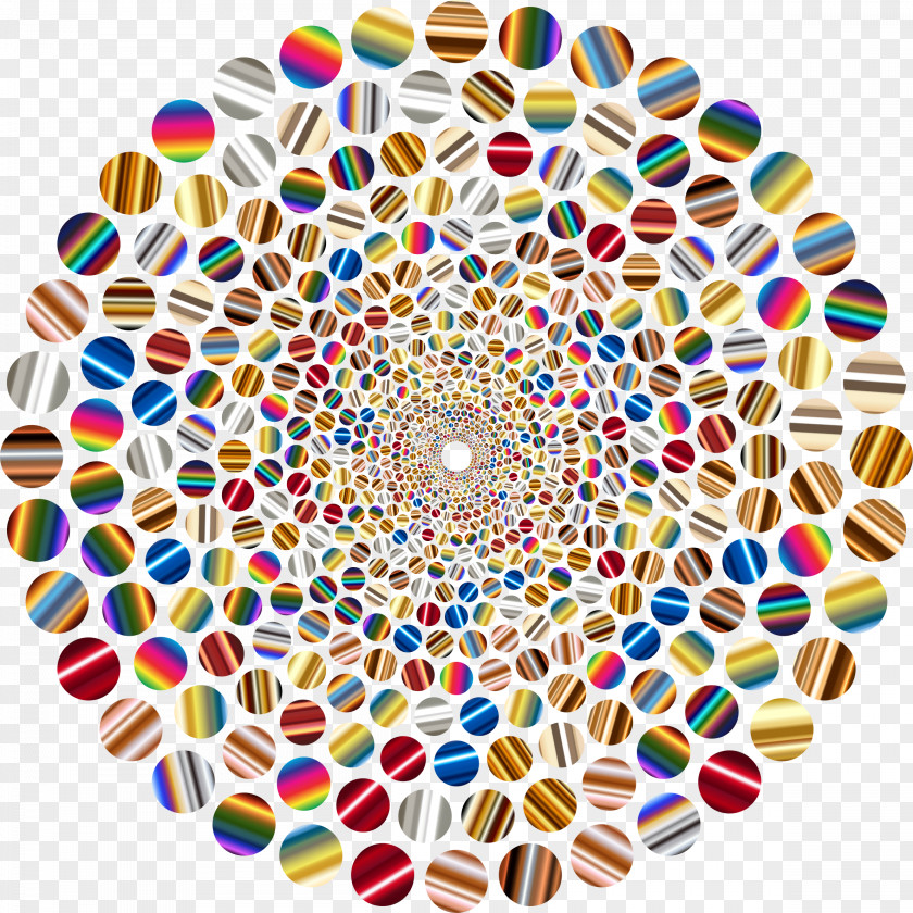 Abstract Circle Concentric Objects Color Art Clip PNG