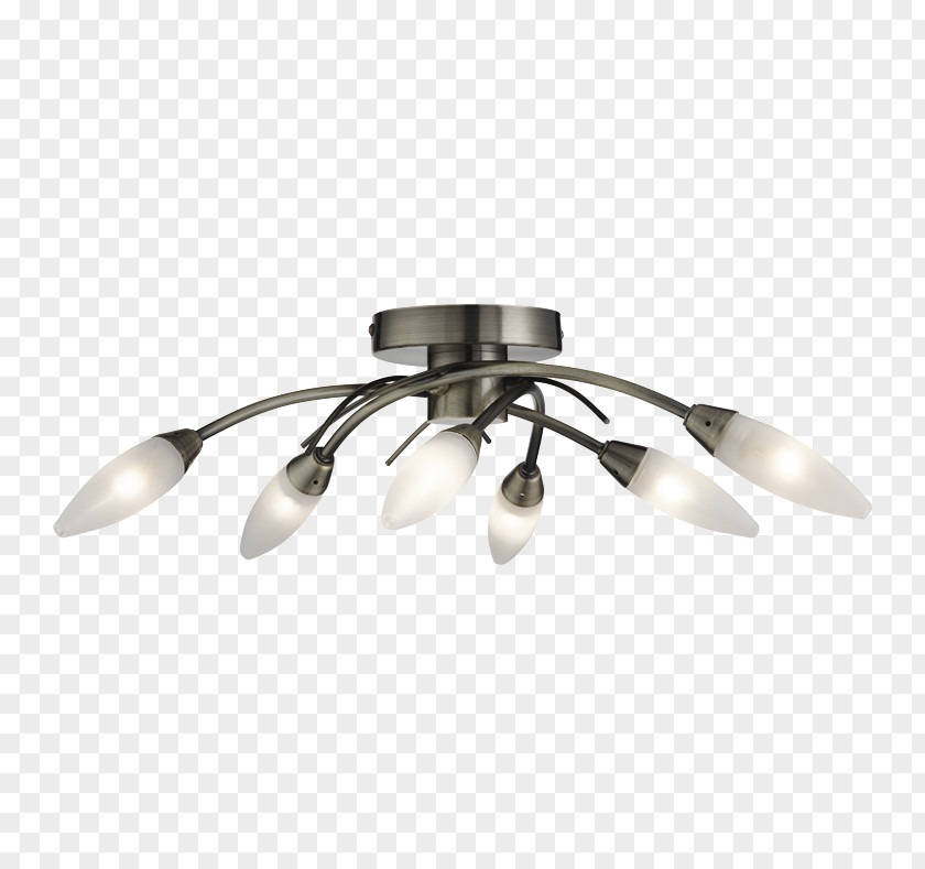 Ceiling Fixture Lighting Frosted Glass PNG