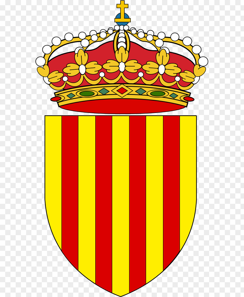 Coat Of Arms Catalonia Catalan Crown Aragon Escutcheon PNG