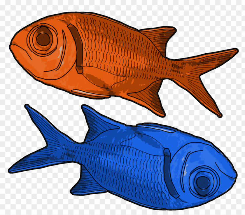 Orange Fish Northern Red Snapper Marine Biology Mammal Fauna Clip Art PNG