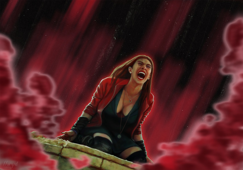 Scarlet Witch Wanda Maximoff Quicksilver Black Widow Ultron Marvel Cinematic Universe PNG