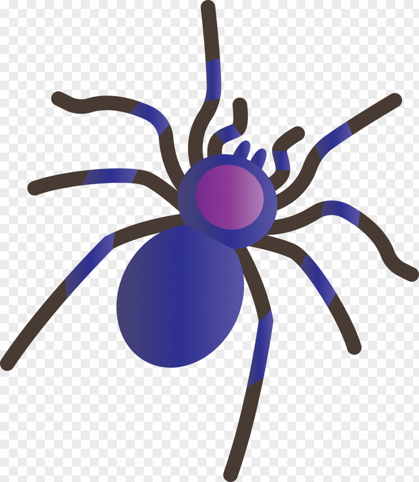 Insect Arachnid Purple Line PNG