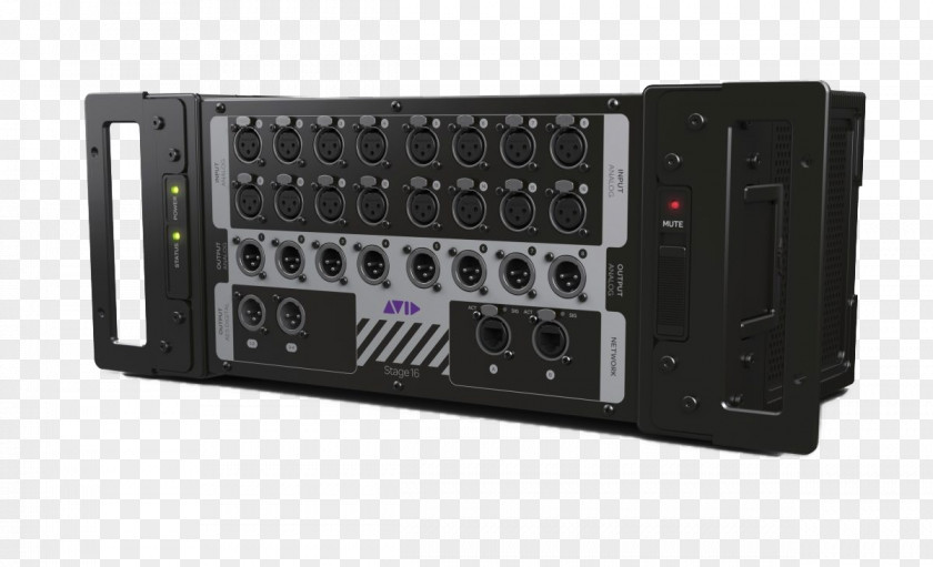 Venue Avid Stage Box Audio Mixers Input/output PNG