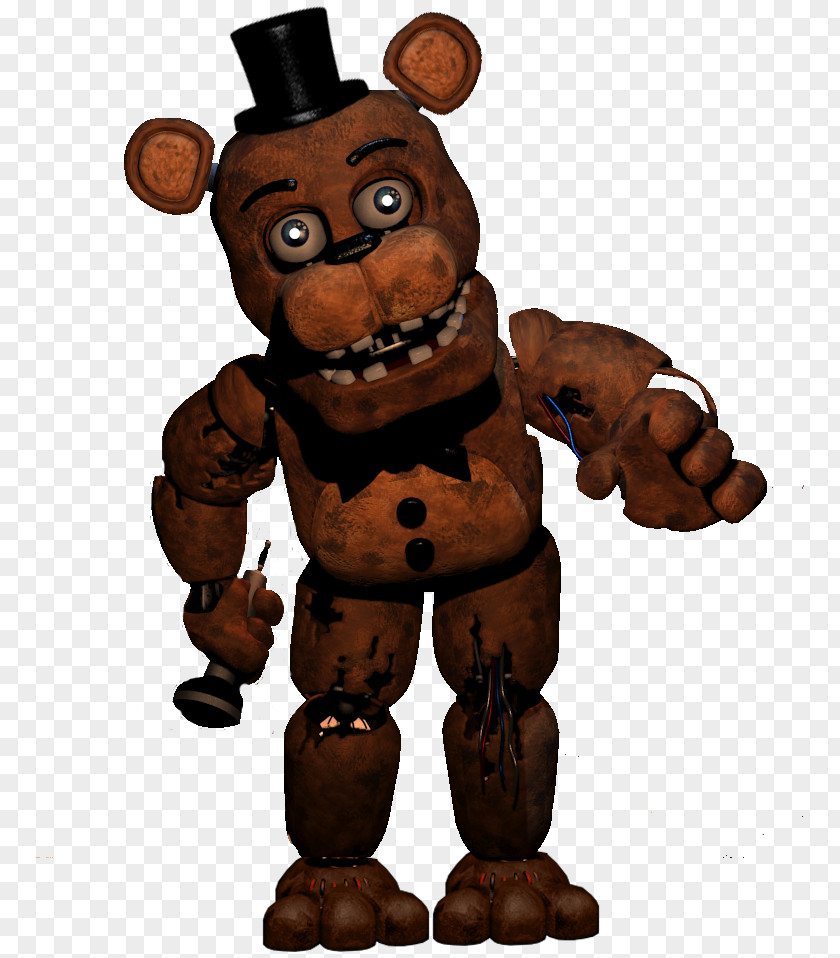 Withered Five Nights At Freddy's 2 3 4 FNaF World PNG
