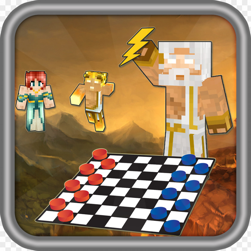 Chess Draughts Game PNG