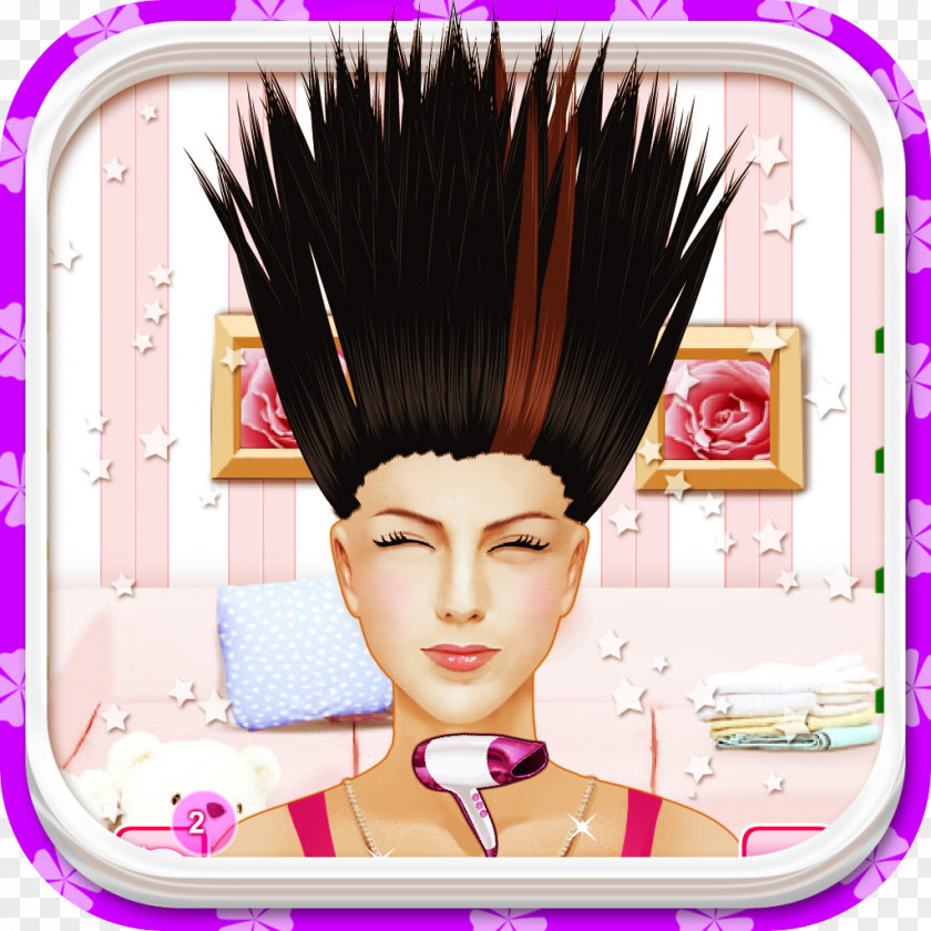 Hairdresser Hairstyle Capelli Game Hair Coloring PNG