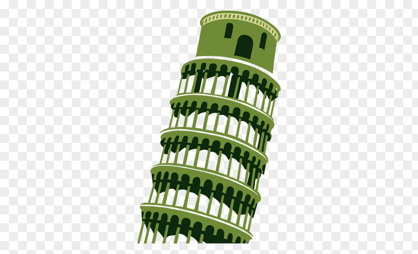 Pisa Leaning Tower Of Drawing PNG