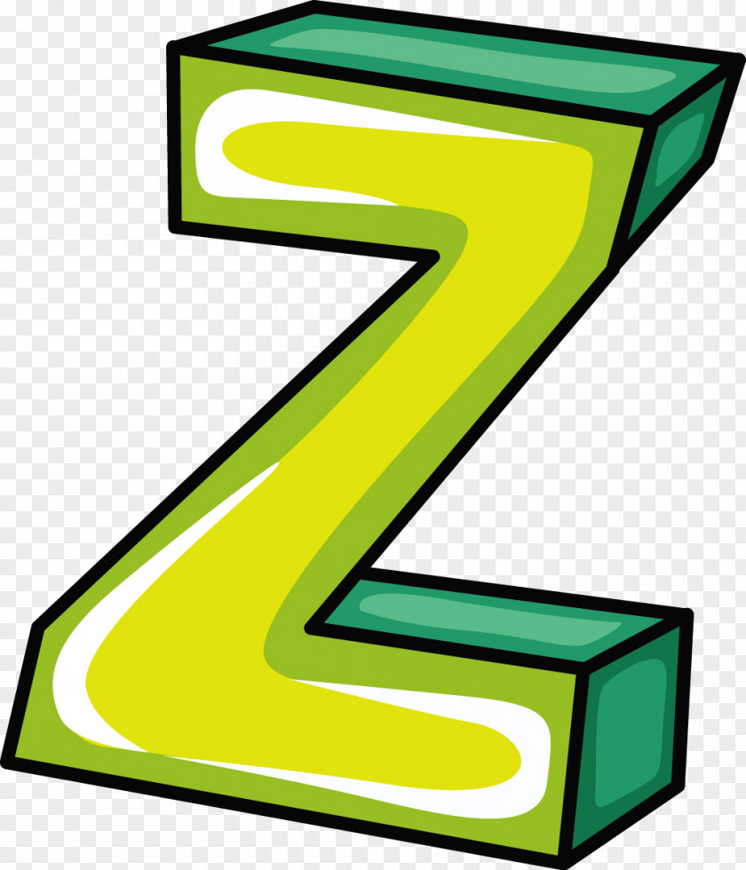 Vector Letter Z A PNG