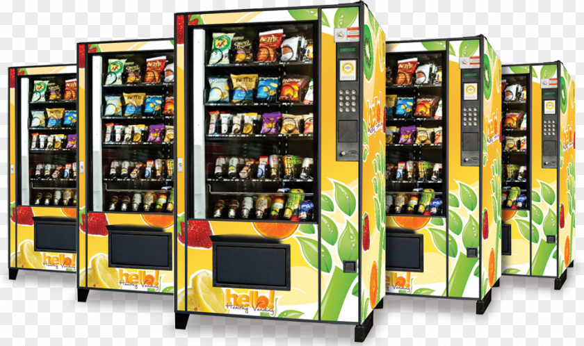 Business Vending Machines HUMAN Healthy Snack PNG