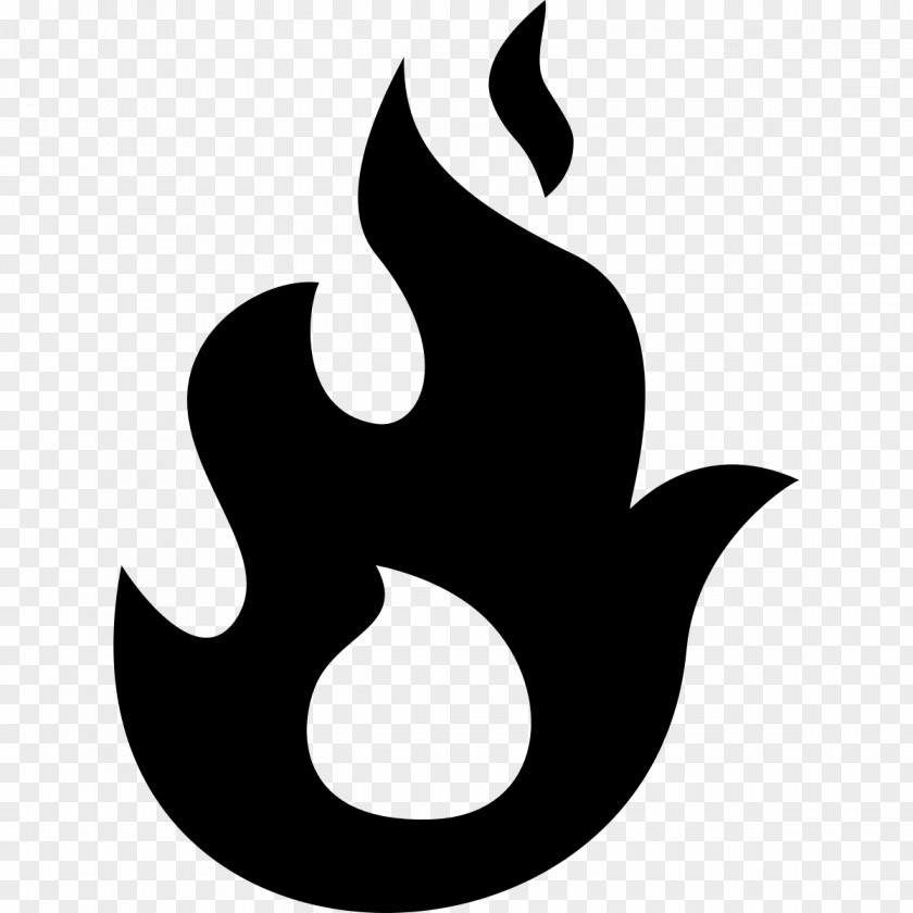 I Flame Fire Silhouette Drawing PNG