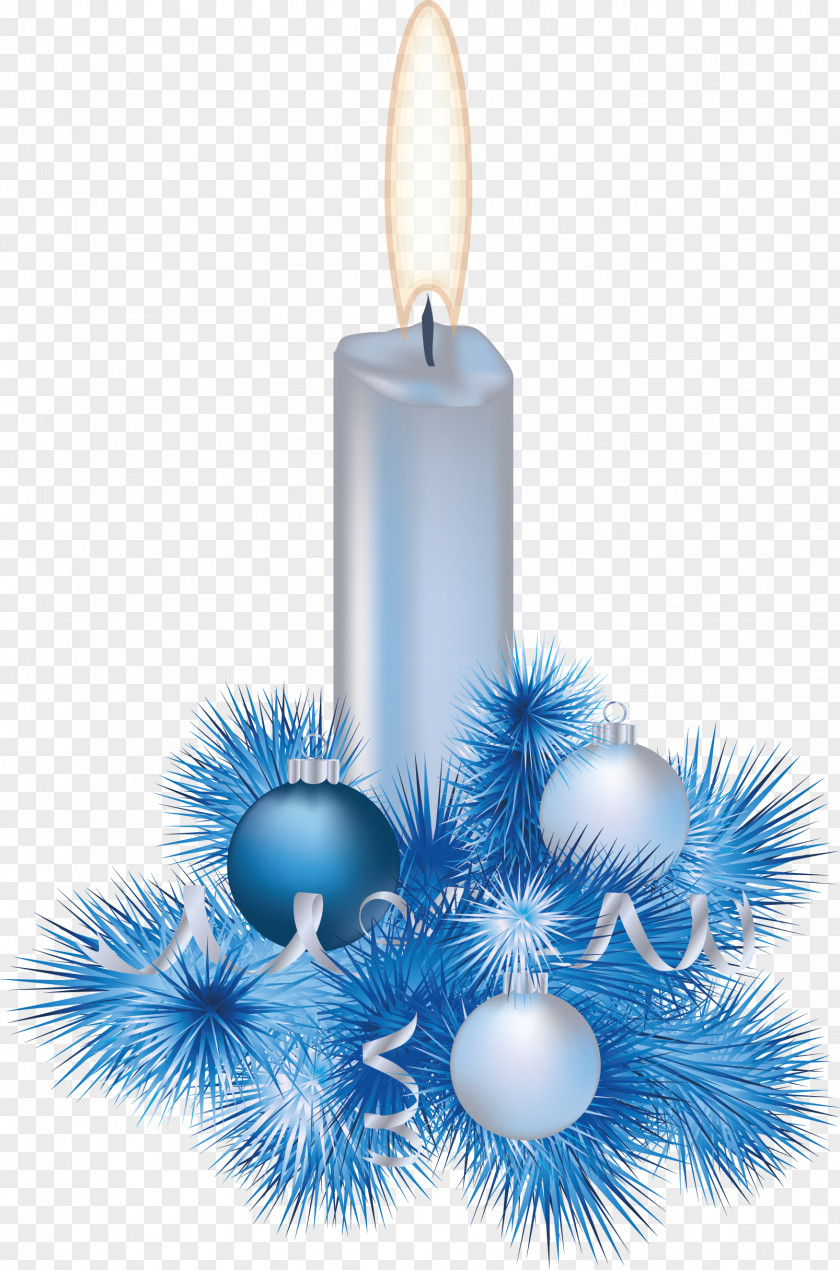 Icicles Santa Claus Christmas Ornament Candle Clip Art PNG