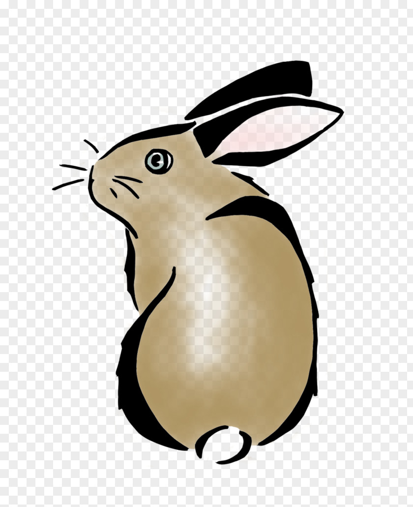 Rabbit Domestic Easter Bunny Hare Clip Art PNG