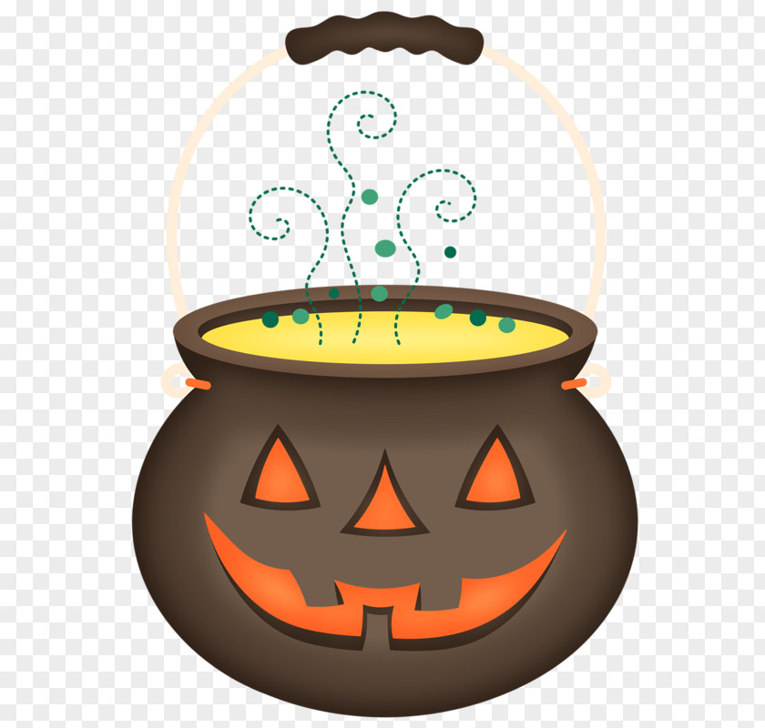 Witch Cauldron Jack-o'-lantern Hexenkessel Clip Art PNG