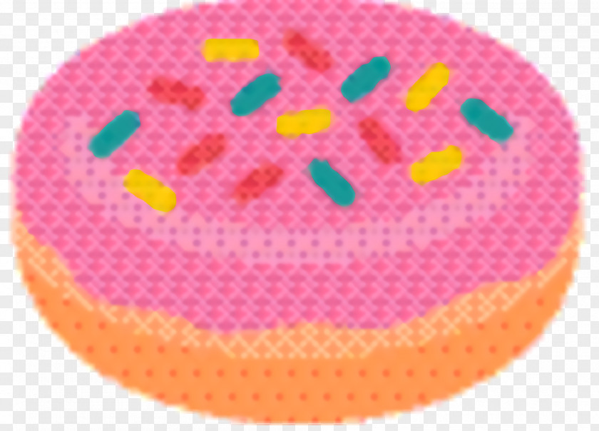 Baked Goods Food Pink Circle PNG