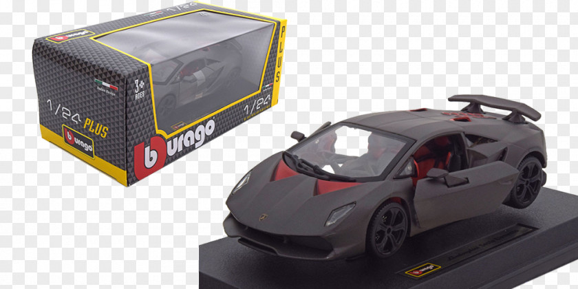 Lamborghini City Car Radio-controlled Die-cast Toy PNG