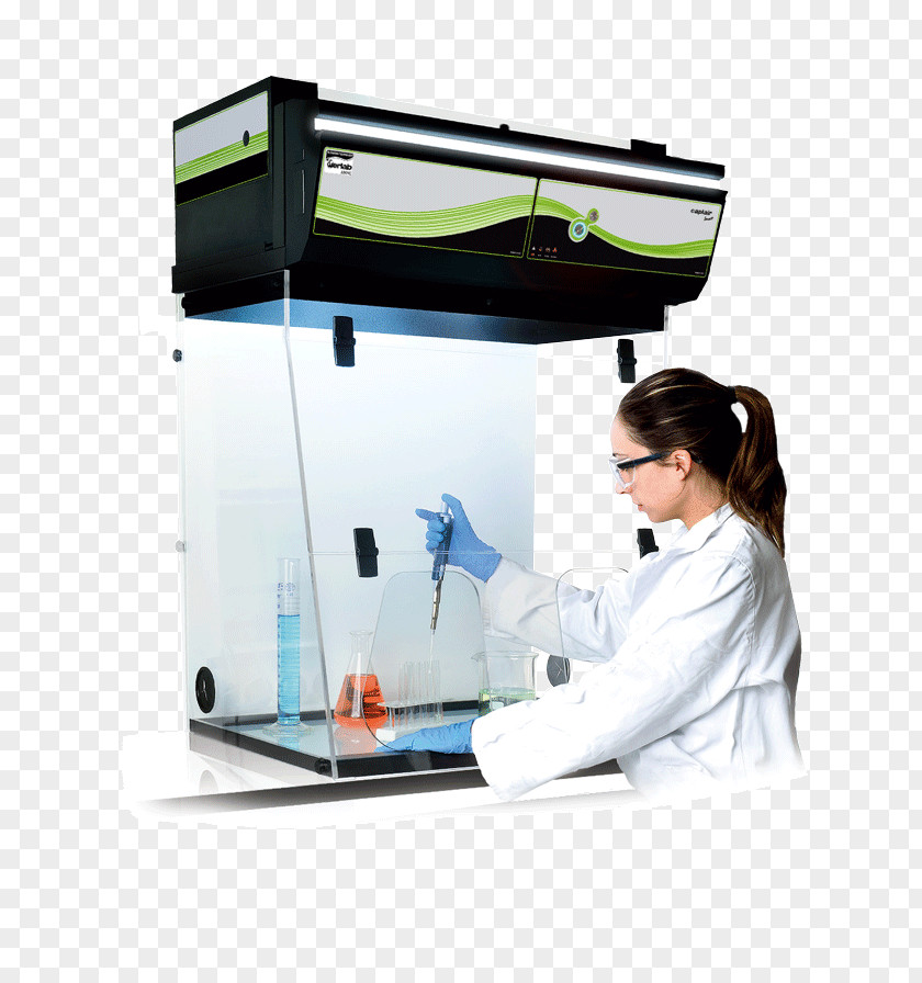 Smart Person Fume Hood Exhaust HEPA Filtration Laboratory PNG