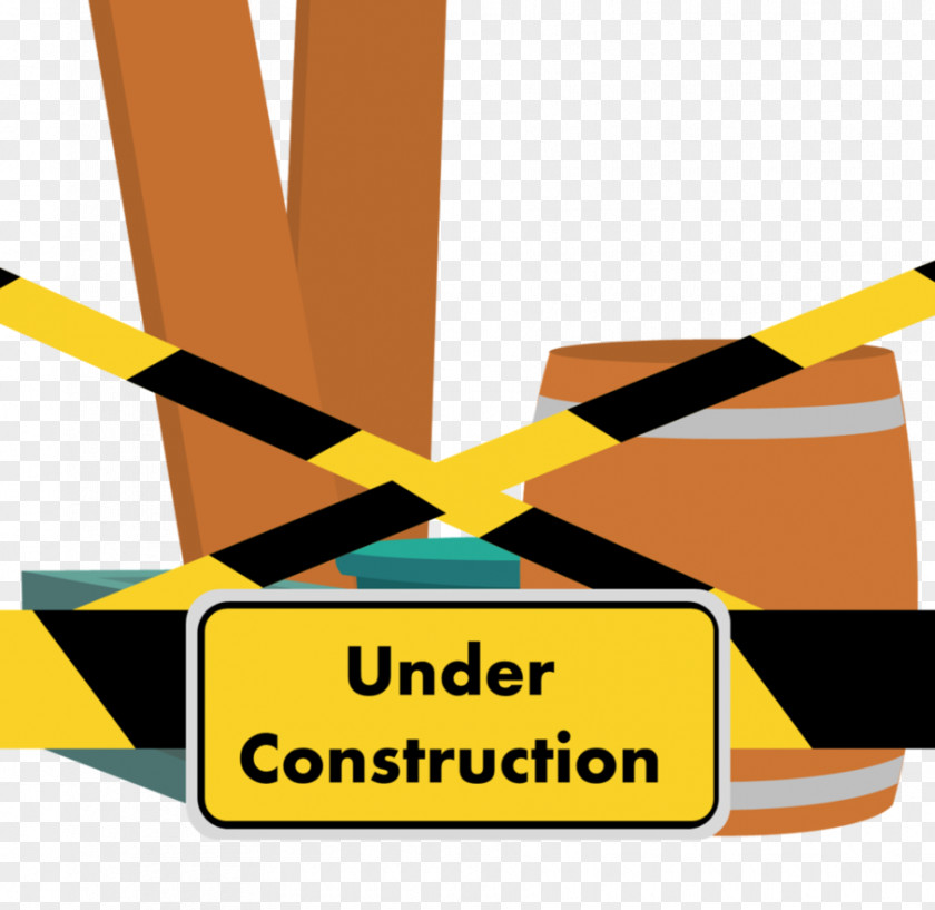Under Construction Brand Material Clip Art PNG