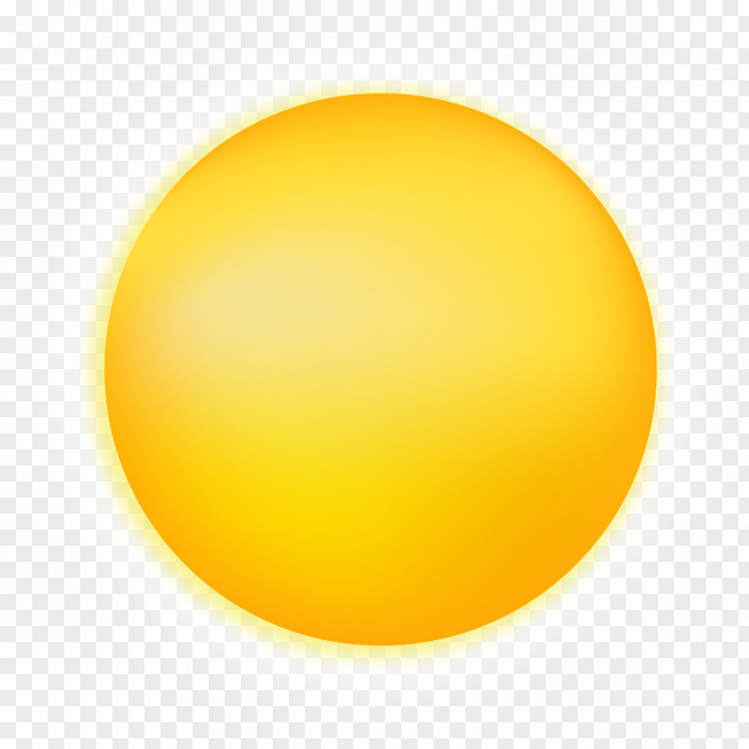 Yellow Sun Sunrise Sunshine Circle PNG