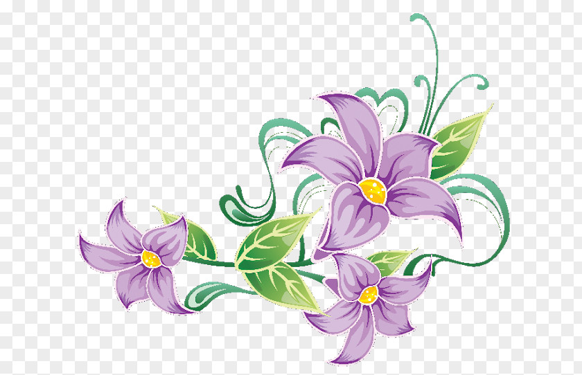 Flower Painting Clip Art PNG