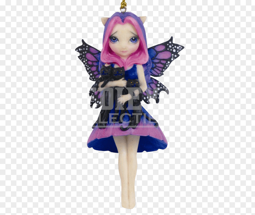 Jasmine Becket Fairy Figurine Strangeling: The Art Of Becket-Griffith Cat Ornament PNG