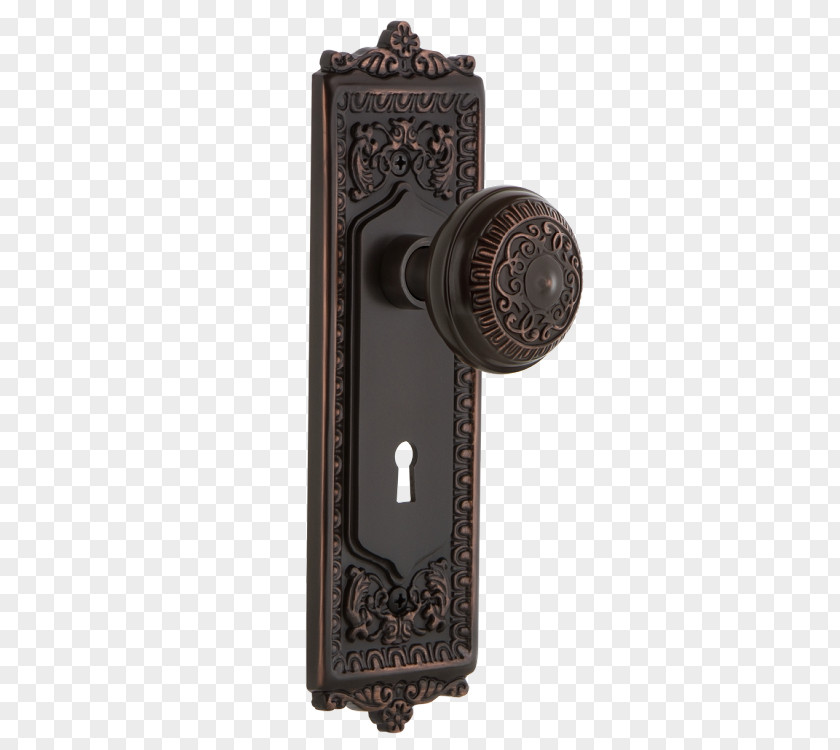 Key Door Handle Mortise Lock Egg-and-dart Bronze PNG