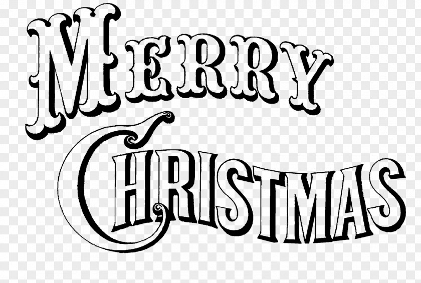 Merry Christmas Clip Art PNG