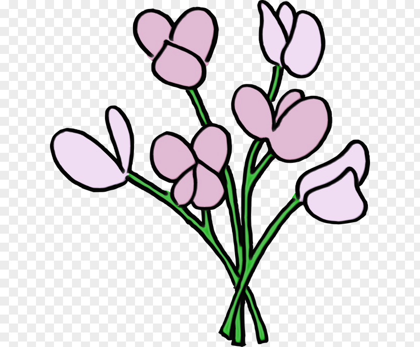 Plant Stem Petal Flower Pink Clip Art Cut Flowers Pedicel PNG