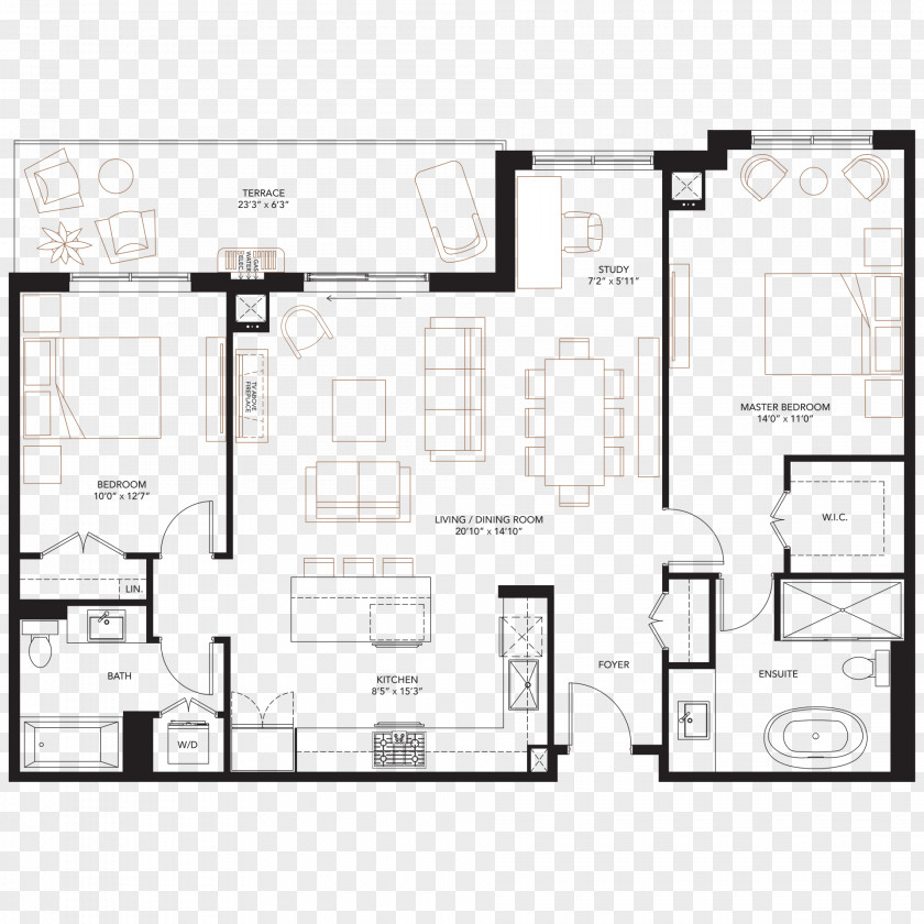 Table Floor Plan Site PNG