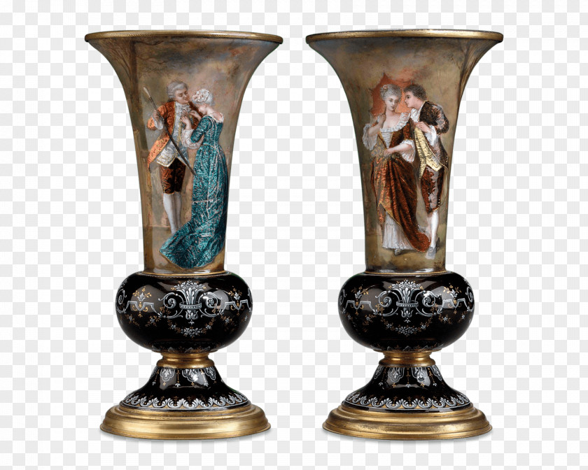Antique Vase Ceramic Glass Urn PNG