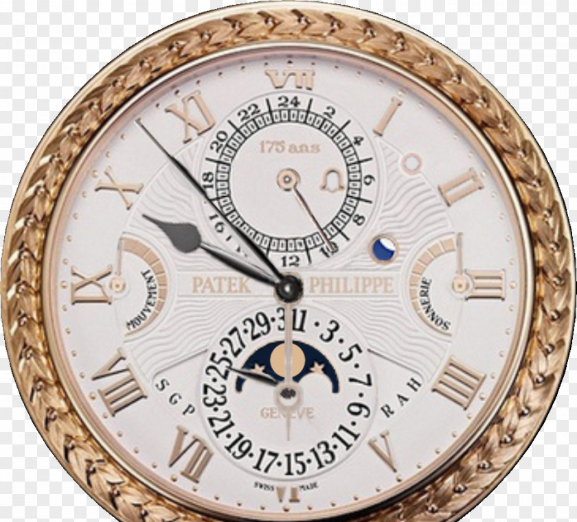 Card Executive Flat Patek Philippe SA Watch Clock Grand Complications Chronograph PNG