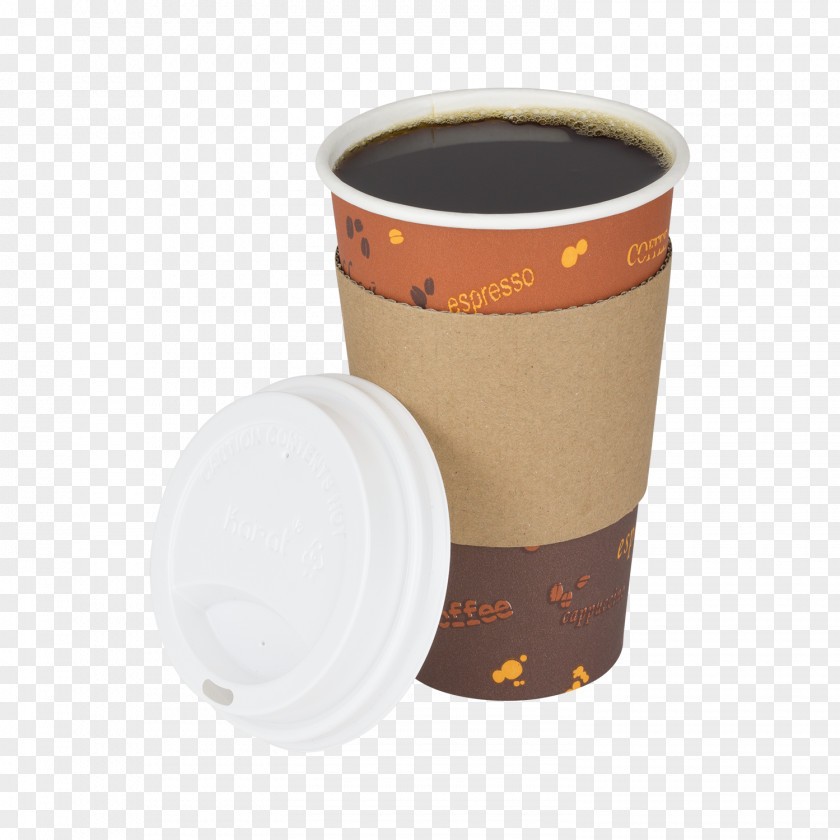 Coffee Cup Sleeve Paper PNG
