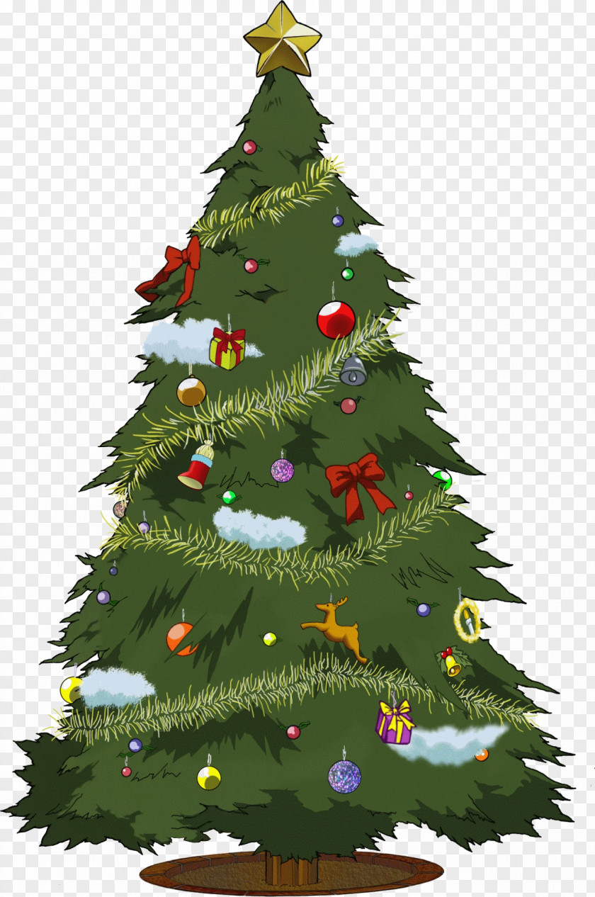 Oreimo Christmas Tree Gift Santa Claus Ornament PNG